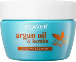 Beaver ARGAN OIL & KERATIN repairing mask 250 ml
