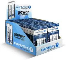 Everactive 96 vnt. lr03/aaa pro šarminės baterijos, skirtos komerciniam naudojimui.
