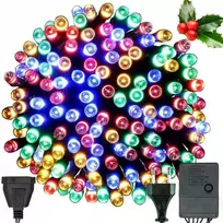 Kalėdinės lemputės 300 LED, įvairiaspalvės, 8 režimai