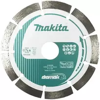MAKITA DEIMANTINIS DISKAS 125×22,23mm SEGMENTINIS (SAUSAM PJOVIMUI) BETONUI, PLYTOMS, MARMURUI