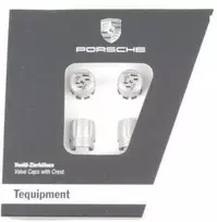 Nauji originalūs Porsche spalvos sidabriniai kreivieji vožtuvų dulkės dangteliai TPMS 99104460268