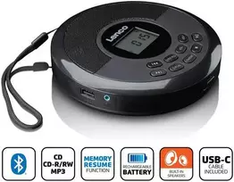 Lenco CD-Player CD-340BK juodas