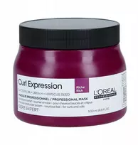 L'Oreal Professionnel Serie Expert Curl Expression Rich Glycerin2.5% + Urea H + Hibiscus Seed plaukų kaukė „Kreminis“ intensyviai drėkinanti, 500 ml