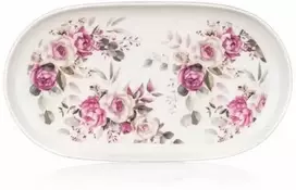 Banquet serviravimo padėklas ovalus 22,5x12,5cm, Rose