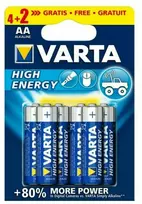 Šarminės baterijos Varta 4906121436 AA 1.55 V