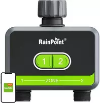 „RainPoint“ 2 zonų laistymo valdiklis su programėle