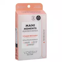 Martinelia VOESH_SET Manikiūro rinkinys „Mani Moments Double Vitamin Recharge“ – cukraus šveitiklis + kreminė kaukė + masažinis sviestas + nagų dildė