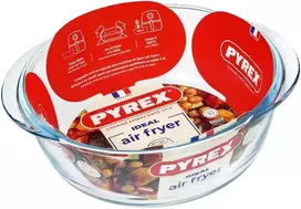 Apvali oro gruzdintuvė 1 l PYREX