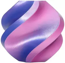 Bambu Lab PLA Silk Dual Color plastikas 1.75mm 1kg - komplekte su daugkartinio naudojimo ritė - Neon City