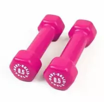 Body Solid Viniliniai hanteliai 0,5kg BODYSOLID Vinyl Dumbbells
