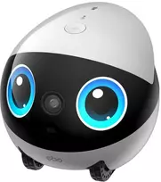 „Enabot EBO AIR 2 Plus“ – namų palydovas robotas su stebėjimo ir vaizdo skambučių funkcija (balta)