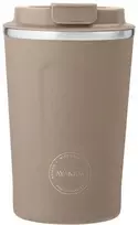 AYA&IDA Nerūdijančio plieno kelioninis puodelis 'Dusty Brown' - 380 ml