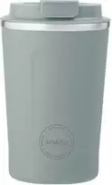 AYA&IDA Nerūdijančio plieno kelioninis puodelis 'Mint Žalias' - 380 ml