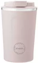 AYA&IDA Nerūdijančio plieno kelioninis puodelis 'Soft Rose' - 380 ml