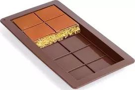 Hit Silikoninė šokolado forma 25x13,5 cm - Šokoladinė plytelė