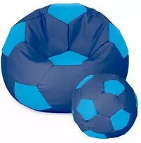 Sėdmaišis su pufu Ball XXXXL, mėlynas