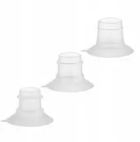 CANPOL BABIES atsarginių piltuvėlių rinkinys pientraukiui MilkShell, (19, 21, 24 mm), 20/114