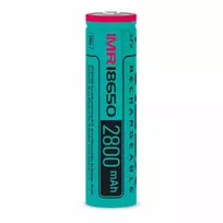 Įkraunama baterija IMR18650 VIDEX (1 vnt.) Li-Ion, 3.7V, 2800mAh, 20A