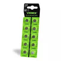 Baterijos AG9 / LR936 VIDEX (30 vnt.) 1.5V Alkaline 60mAh