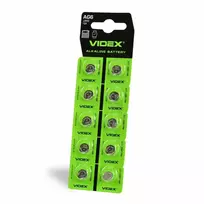 Baterijos AG6 / LR921 VIDEX (30 vnt.) 1.5V Alkaline 25mAh