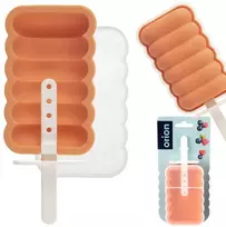 Orion Silikoninė ledo forma su dangteliu 15 x 6.5 x 2.5 cm