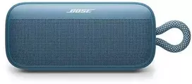 Nešiojama garso kolonėlė Bose SoundLink Plus Portable, melsvos spalvos
