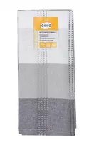 Virtuvinių rankšluosčių rinkinys Okko PMM/KT11R, antracito sp., 60 cm x 40 cm, 3 vnt.