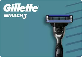 Gillette Mach3 Skustuvas Vyrams + 7 Skutimosi Galvučių