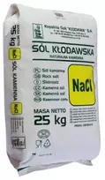 Druska NaCl, 25 kg, 1 malimo