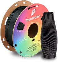 Polymaker Panchroma PLA Matte 1.75mm 1kg - Charcoal Juodas