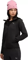 Puma Džemperis Moterims Evostripe Full-Zip Hoodie Juodas 688141 01