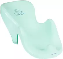 TEGA KR-003-105 Neslidi vonios kėdė BUNNIES žalia