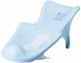 MALTEX Vonios sėdynė su kilimėliu Zebra mėlyna