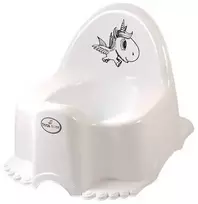 TEGA PO-055-103 Puodukas su muzikine dėžute ECO UNICORN baltas