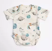 BABY 01213 Smėlinukas kūdikiams su rankovėmis Cosmos ecru 68/74*