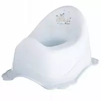 MALTEX Potty 2K su muzikine dėžute Banginis satino mėlynas
