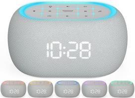 Anjank žadintuvas su Bluetooth garsiakalbiu, 21 raminantis garsas, 7 naktinės šviesos