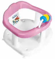 MALTEX Smurfs vonios kėdė/žaislai, rožinė/balta
