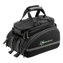 Rockbros A6-03BK krepšys dviračiui for trunk 35 l with fold-out pockets – juodos spalvos