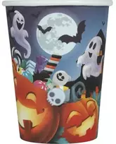 Fiesta Moliūgo formos popierinis puodelis, 240 ml