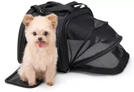 Rockbros 30140028001 transport krepšys dviračiui for cats and dogs – juodos spalvos
