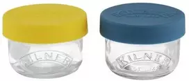 Kilner Rayware Group KIL-2 užkandžių indelių rinkinys 0,125 l.