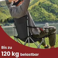 SONGMICS Kempingo kėdės 2 vnt. rinkinys, sulankstomos kėdės lauko naudojimui, su porankiais