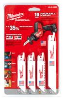 Milwaukee 49220220 universalūs siaurapjūklio pjūkleliai, 10 vnt.