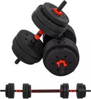"HOMCOM" reguliuojamų hantelių rinkinys 25 kg