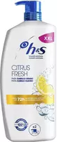„Head&Shoulders“ „Head and Shoulders H and S Citrus Fresh“ šampūnas nuo pleiskanų riebiems plaukams, 1000 ml