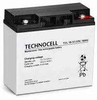 Technocell TCL18-12 TECHNOCELL Akumuliatorius AGM 12V 18Ah