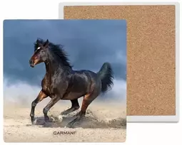 Carmani keraminis padėkliukas 10.8cm,žirgas