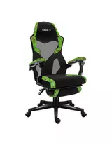 Žaidimų kėdė Huzaro Combat 3.1 Pixel | juodos, žalios spalvos