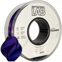 3D Plastikas – Filamentas PLA Silk Tri Color mėlynas violetinis juodas | 1.75 mm, 1kg | Professional LAB